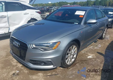 2012 Audi A6 3.0 Premium z USA, uszkodzony, nr VIN WAUJGAFC3CN132892